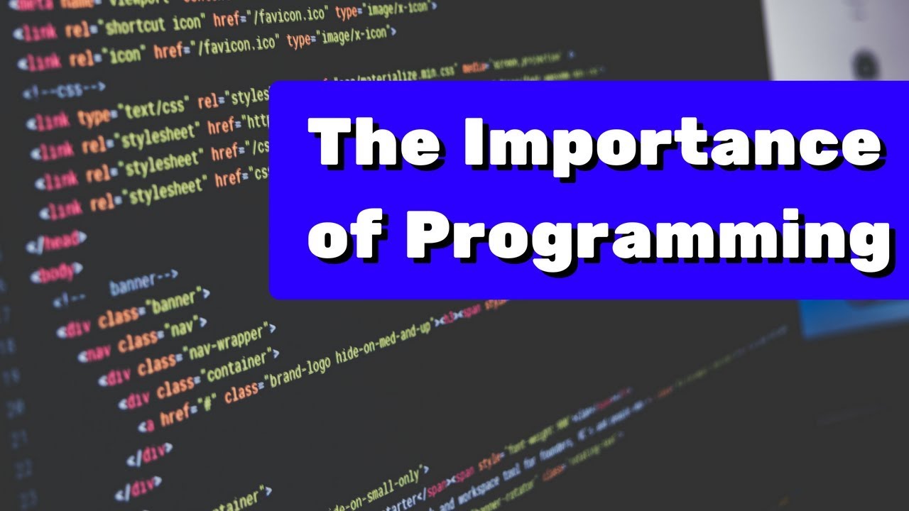 Importance - Programming Languages